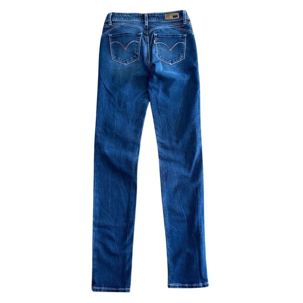 Levi's Revel Demi Curve Skinny Jeans Size 24 Blue Denim Medium Wash - Picture 6 of 11